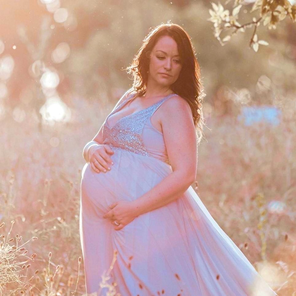 Maternity Photoshoot Dress - Large
